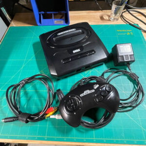 Sega Genesis Model 2 w/ Triple Bypass, Region Switch, Full Recap & Cleaning