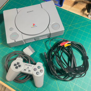Sony PlayStation w/ Mayumi V4 Modchip, IGR Mod, Full Recap, Cleaning & RGB Scart Cable