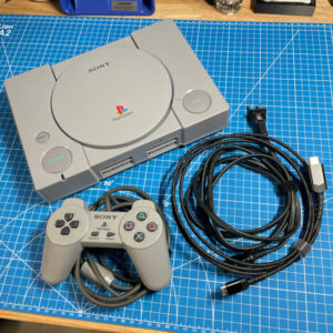 Sony PlayStation w/ PixelFX RetroGEM Shiny HDMI, XStation, Full Recap Service & Full Service Cleaning