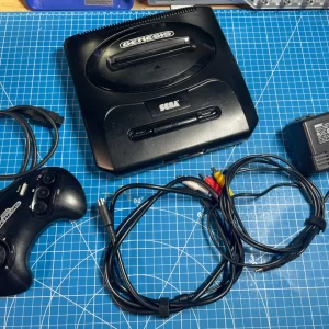 Sega Genesis Model 2 w/ Triple Bypass V2+, Full Recap Service & Full Service Cleaning